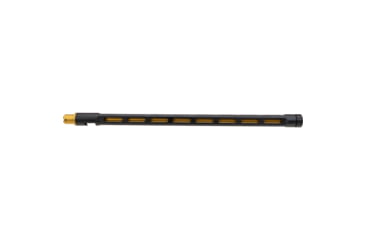 Image of TANDEMKROSS Spitfire Ruger 10/22 Lightweight Threaded Rifle Barrel, 16.5, Thin profile, 1-16, 1/2X28, Black Sleeve/Gold Barrel, TK18N0545BWG1