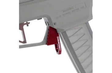 Image of TANDEMKROSS Titan Extended Magazine Release For CZ Scorpion, Red, TK33N0372RED1