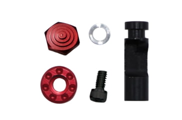 Image of TANDEMKROSS Titan Extended Magazine Release for Ruger Mark IV 22/45, Red, TK26N0247RED1