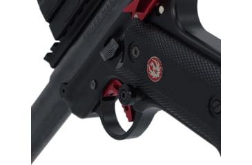 Image of TANDEMKROSS Titan Extended Magazine Release for Ruger MKIII/IV, Black Button/Paddle, Black, TK24N0249BLK1