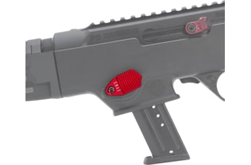 Image of TANDEMKROSS Titan Extended Magazine Release For Ruger PC Carbine, Red, TK28N0349RED1