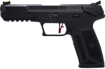 Image of TANDEMKROSS Victory Trigger, Ruger 57, Flat-Faced, Skeletonized, Red, TK34N0409RED1