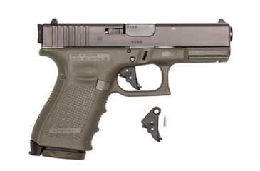 Image of TangoDown Vickers Tactical Carry Trigger for Glock Gen3 and Gen4, 43/43X/48, Black TDVTCT-001BLK