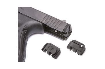 Image of TangoDown Vickers Tactical Slide Racker for Glock Gen5, 17/19/19X/26/34/45, Black TDGSR-04BLK