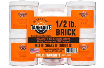 Image of Tannerite 12BR 1/2 Pound Target Impact Enhancement Explosion White Vapor Center