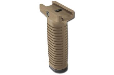Image of Tapco Intrafuse Vertical Grip, Standard, Dark Earth STK90201 DARK EARTH