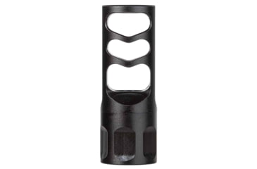 Image of Tapco Self Timing Muzzle Brake Black Nitride Steel 5/8"X24 Threads 30 Cal, TAP22046