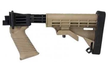 Image of Tapco Stock Set T-6 Adjustable Saiga Rifles Poly Dark Earth
