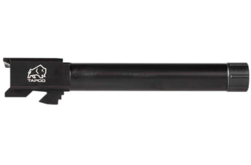 Image of Tapco Threaded Barrel 9Mm Fits Glock 22 Gen3-4 Drop In Black Nitride Stainless Steel, TAP22018