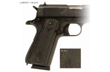 Image of Tapco TimberSmith 1911 Pistol Grip, The Laredo, Black TIM84202 BLACK