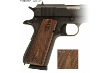 Image of Tapco TimberSmith 1911 Pistol Grip, The Veteran, Walnut TIM84201 WALNUT