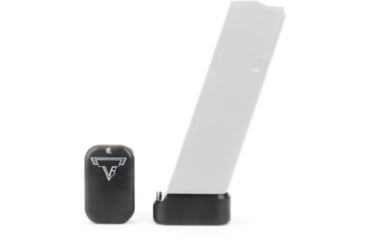 Image of Taran Tactical Innovations Base Pad for Glock 9mm/.40 Magazine +3/4, Black, 4, GBP940-001