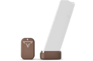 Image of Taran Tactical Innovations Base Pad for Glock 9mm/.40 Magazine +3/4, Bronze, 4, GBP940-006