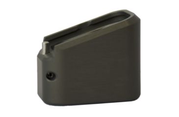 Image of Taran Tactical Innovations Firepower Magazine Extension Base Pad, Glock 17/17L/19X/22/24/34/35/45, +5/6 Round, Titanium Gray, GBP940-05