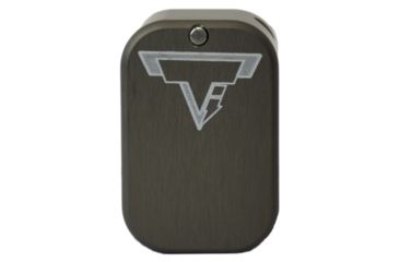 Image of Taran Tactical Innovations Firepower Magazine Extension Base Pad, Glock 17/17L/19X/22/24/34/35/45, +5/6 Round, Titanium Gray, GBP940-05