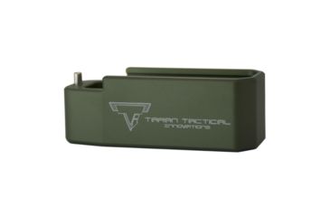 Image of Taran Tactical Innovations Firepower Magazine Extension Base Pad, AR-15 .223 30/40 Magul PMAG, +5/6 Round, OD Green, PMBP-07
