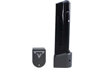 Image of Taran Tactical Innovations Base Pad For Sig Sauer P320 9/40 Magazine, 5 Round, Titanium Gray, 5, P320-05