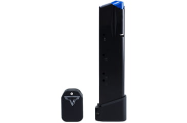 Image of Taran Tactical Innovations Firepower Base Pad for CZ75, 4 Round, Flat Black, 4, CZBP940-00