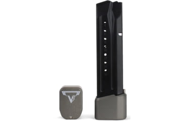 Image of Taran Tactical Innovations Firepower Base Pad for Smith&amp;Wesson, 6 Round, Titanium Gray, 6, MPB940-05