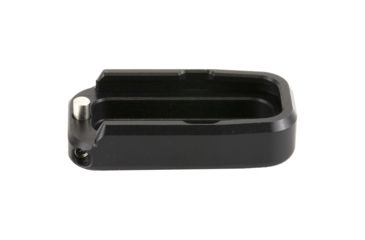 Image of Taran Tactical Innovations Firepower Magazine Extension Base Pad, Glock 43, +1 Round, Black, GBP9-001