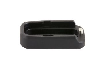 Image of Taran Tactical Innovations Firepower Magazine Extension Base Pad, Glock 43, +1 Round, Flat Black, GBP9-000