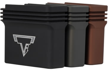 Image of Taran Tactical Innovations Genesis Arms Genn 12ga Extension, 3 Round, Flat Black, 3, GEN12BP-00