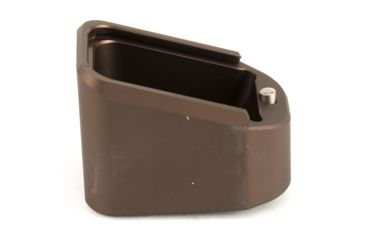 Image of Taran Tactical Innovations Firepower Magazine Extension Base Pad, Glock 17/17L/19X/22/24/34/35/45, +5/6 Round, Coyote Bronze, GBP940-06