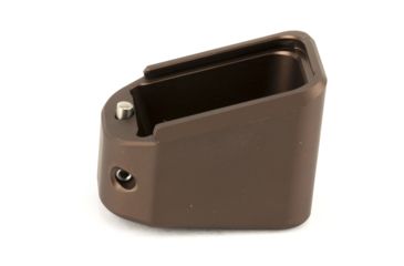 Image of Taran Tactical Innovations Firepower Magazine Extension Base Pad, Glock 17/17L/19X/22/24/34/35/45, +5/6 Round, Coyote Bronze, GBP940-06
