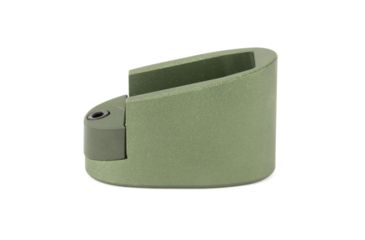 Image of Taran Tactical Innovations Firepower Magazine Extension Base Pad, Smith &amp; Wesson M&amp;P Shield 9/40, +1/2 Round, OD Green, MPSB940-07
