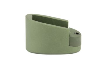 Image of Taran Tactical Innovations Firepower Magazine Extension Base Pad, Smith &amp; Wesson M&amp;P Shield 9/40, +1/2 Round, OD Green, MPSB940-07