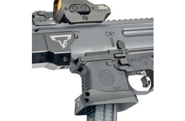 Image of Taran Tactical Innovations MPX Magwell, Gen 3, Flat Black, MPX9-MW0-G3