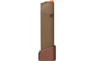 Image of Taran Tactical Innovations Base Pad, 9mm, 17 Round, FDE/Coyote Bronze, 17, TTI-G17CM-FDE-06