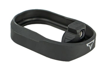 Image of Taran Tactical Innovations Aluminum Carry Magwell for Glock Gen 5, Flat Black, 0, GMW5-AC1900