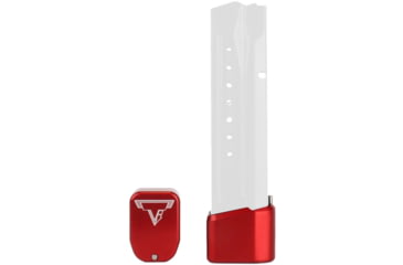 Image of Taran Tactical Innovations Base Pad Kit for M&amp;P 9/40 +5/6, Red, 6, MPB940-03