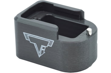 Image of Taran Tactical Innovations Ultralight Short Sig MPX 9mm THRiL 6 Rounds MPX Base Pad, Titanium Gray, MPX9SG2-05