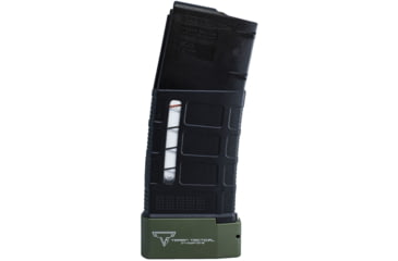 Image of Taran Tactical Innovations TTI 308 PMAG +5/6 Base Pad, OD Green, OD Green, 5, PMBP-007