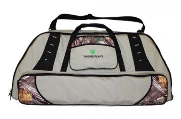 Image of Tarantula Deluxe Double Bow Case, w/Tackle Box, Stone/Camo, BC0300CM