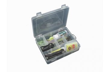 Image of Tarantula Deluxe Double Bow Case, w/Tackle Box, Stone/Camo, BC0300CM