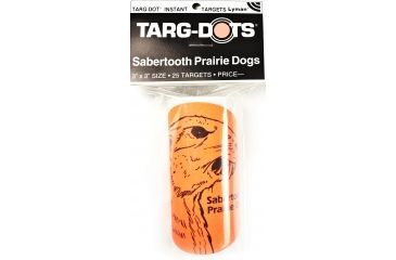 Image of Lyman Fun Instant Targets 3 Sabertooth Prairie Dog 25 Per Pack