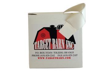 Image of Target Barn Target Pasters In Dispenser Box White 1000 Per Box 40 Boxes Per Case