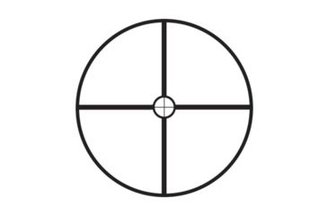 Image of Tasco 1.5-4.5x32 World Class Proshot Reticle Rifle Scope, Matte Black BA1545X32