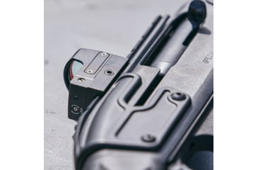 Image of Tasco 1x25 4 MOA Red Dot Sight with Picatinny/Docter Mount, Black, TRDPRS