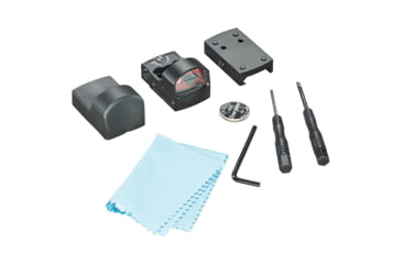 Image of Tasco 1x25 4 MOA Red Dot Sight with Picatinny/Docter Mount, Black, TRDPRS