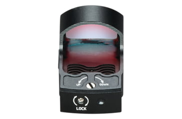 Image of Tasco 1x25 4 MOA Red Dot Sight with Picatinny/Docter Mount, Black, TRDPRS