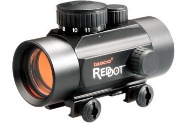 Image of Factory DEMO Tasco Red Dot 1x30mm 5 MOA Matte Rifle Scope BKRD30