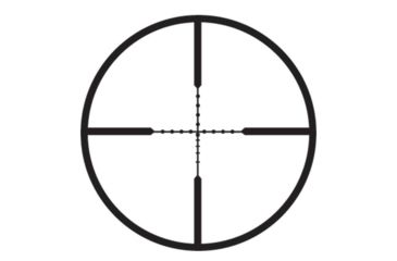 Image of Tasco 3-9x40 World Class True Mil Dot Reticle Rifle Scope, Matte Black DWC39X40M