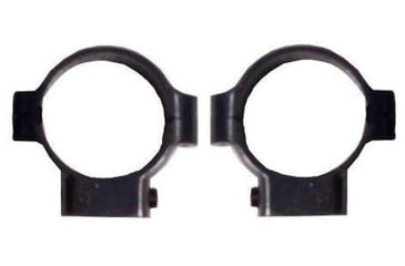 Image of Tasco 2-Piece World Class Scope Rings 1in High, Black, TAWC1874