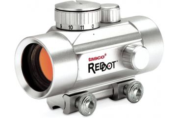 Image of Tasco Red Dot 1x30mm 5 MOA Silver Rifle Scope BKRD3022S