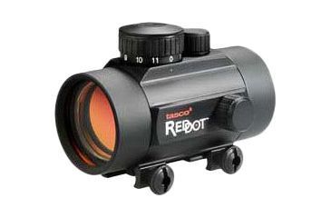 Image of Tasco Red Dot Rifle Scope 1x42 Black Matte Illuminated 5 MOA Red Dot, BKRD42RGD