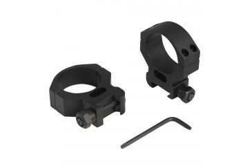 Image of Tasco Rifle Scope Ring Medium Tactical, Detachable, 4 Cap Screws, Matte Black, 34mm, TS00722
